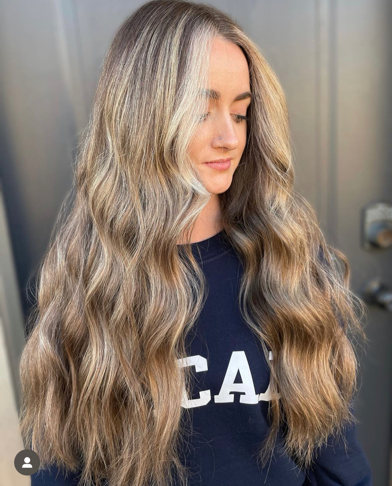 womens haircut - THICK/LONG HAIR