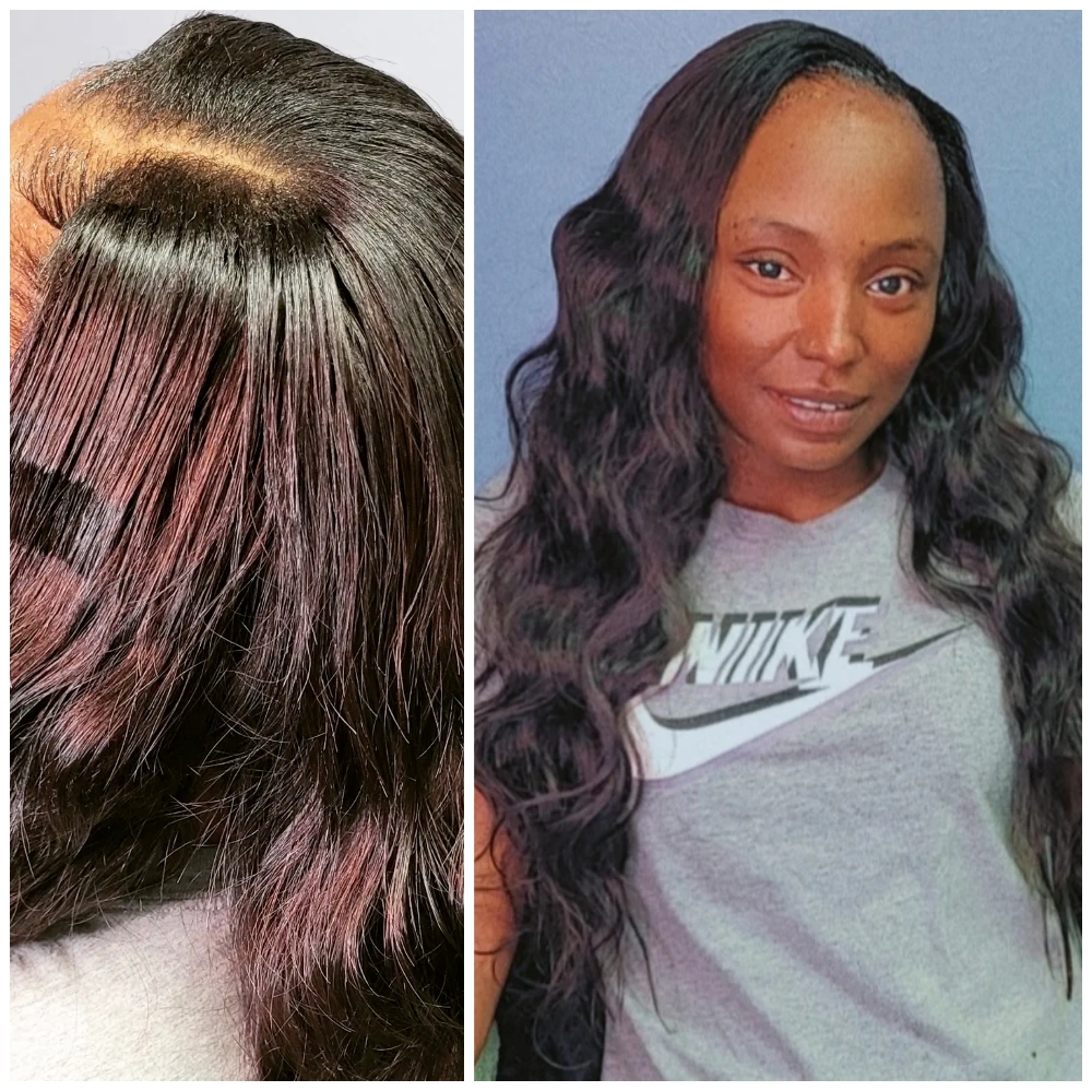 Traditional Sew-in w/Leave Out