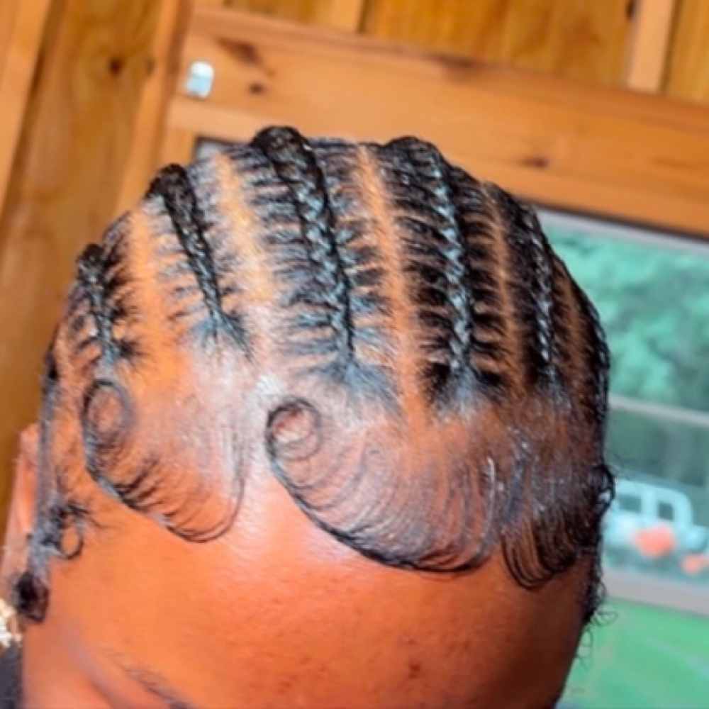 10 Stitch braids at The Boujee Experience in Whigham, GA