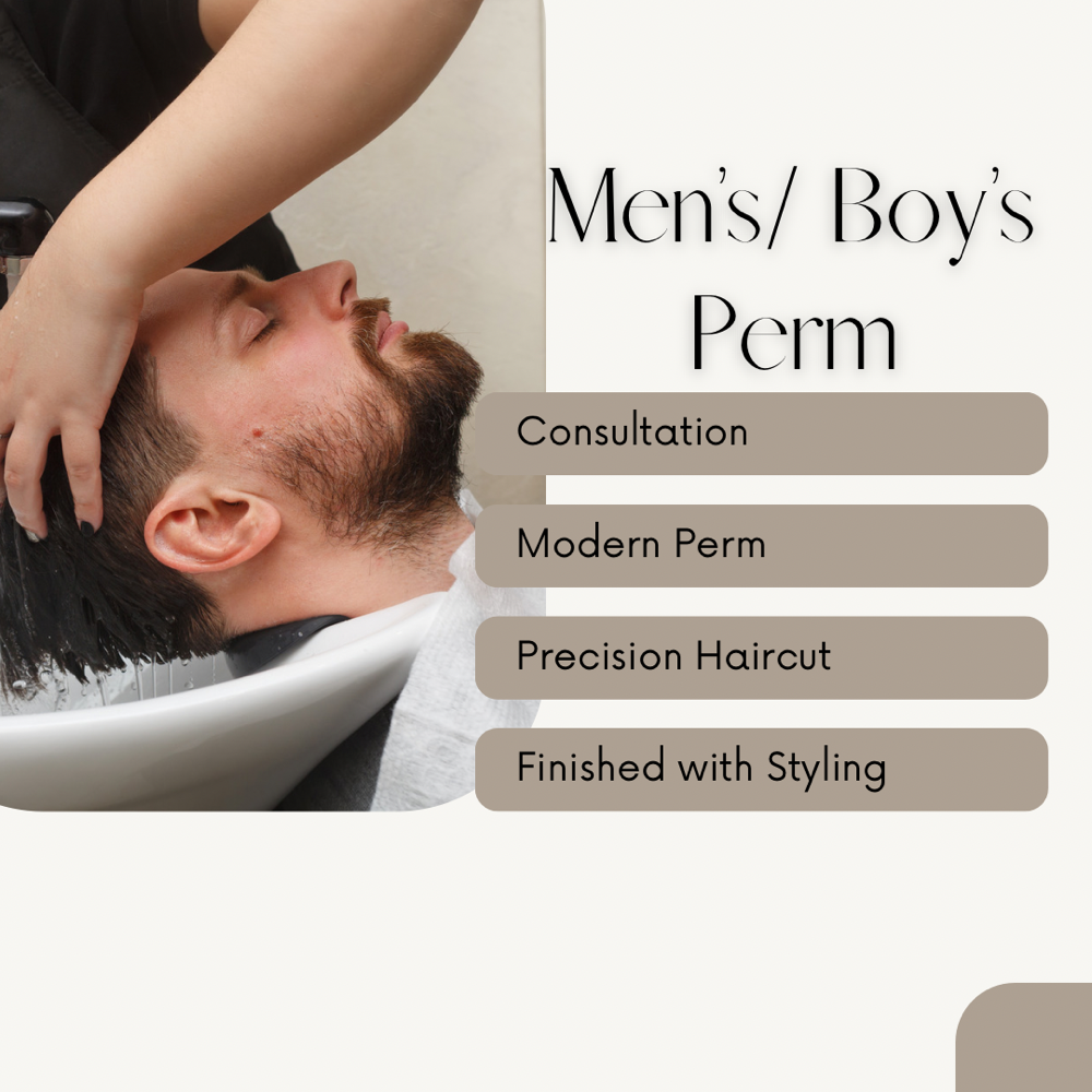 Men’s/Boy’s Perm