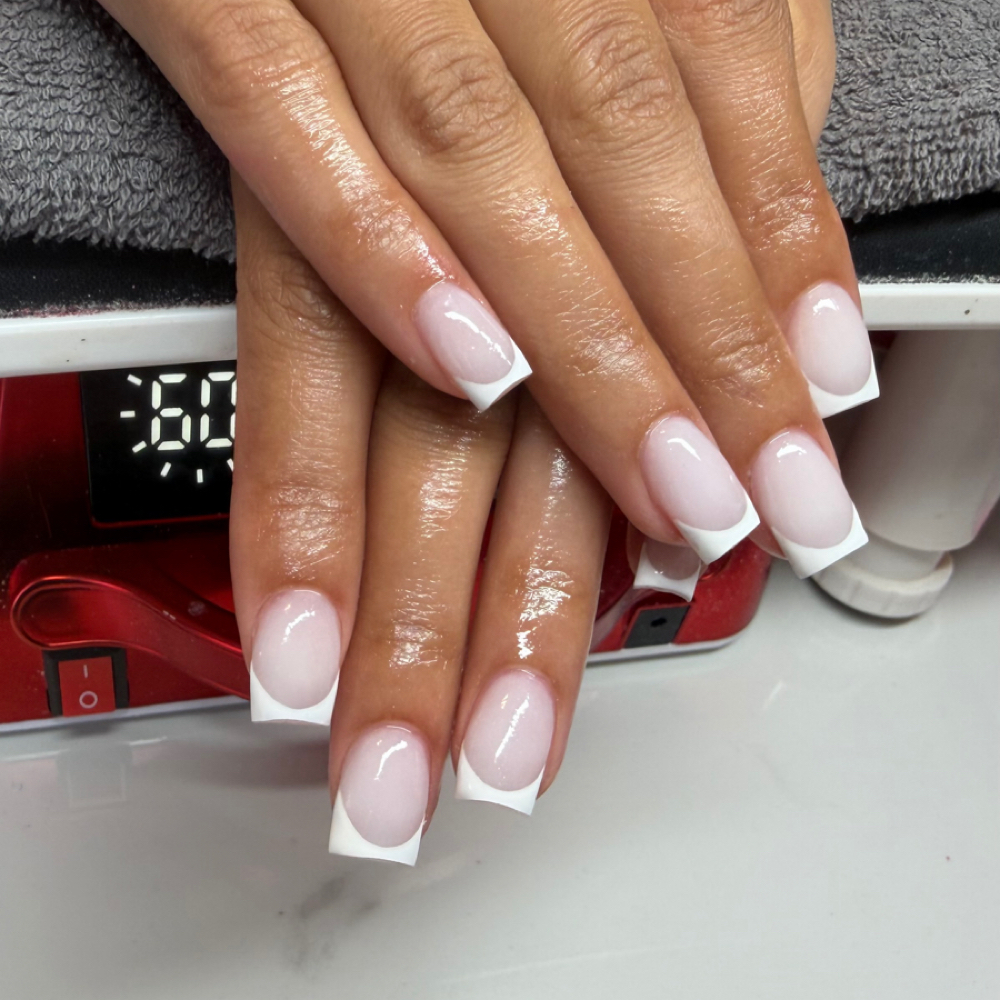 Short Acrylic Nail Set Solid Color at House of Esthetics LLC in Casa Grande, AZ