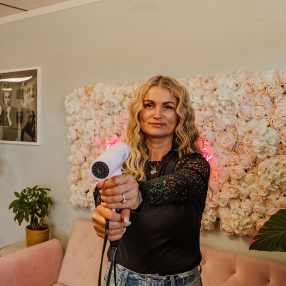 Blowout With Haircut at Ashleys Chair @ Blush and Brush in Seymour, IN