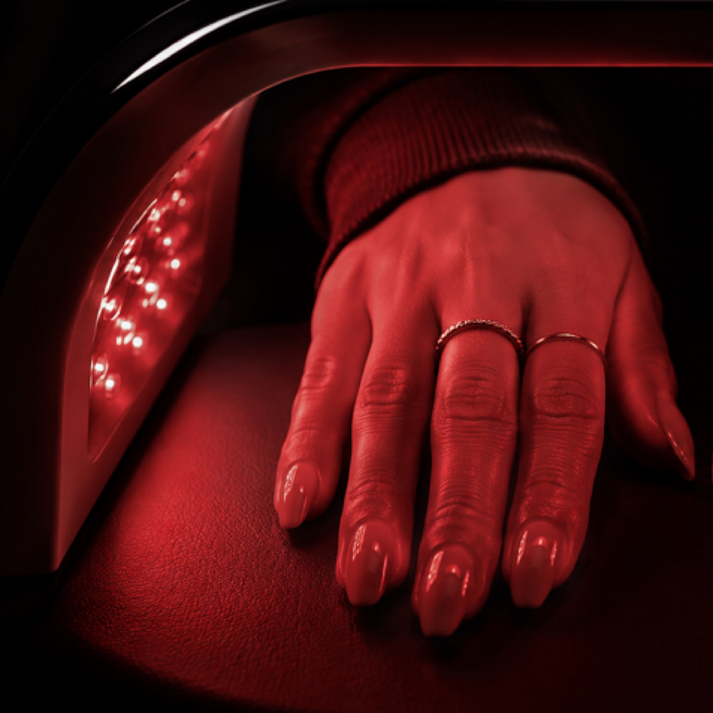Red Light Gel Manicure at Nova Noir in Dayton, OH