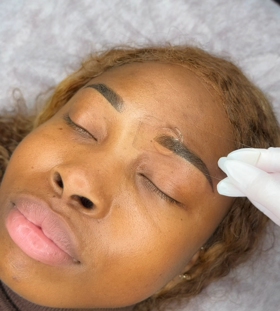 TOUCH UP EYEBROWS 1-2 months