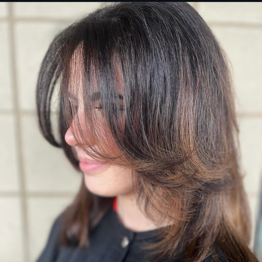 Blowdry at amani’s artistry in Boardman, OH