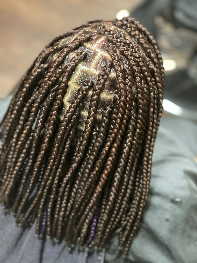 Box Braid Bob Medium