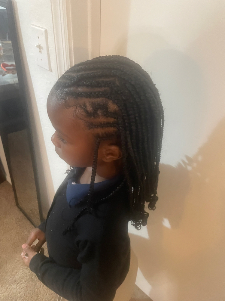 Half & Half Knotless