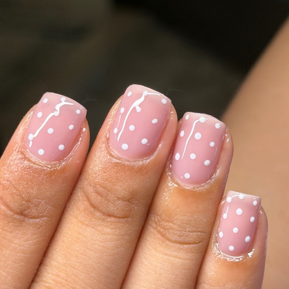 Gel manicure + design at Studio 27 Day Spa in Hampton, IA