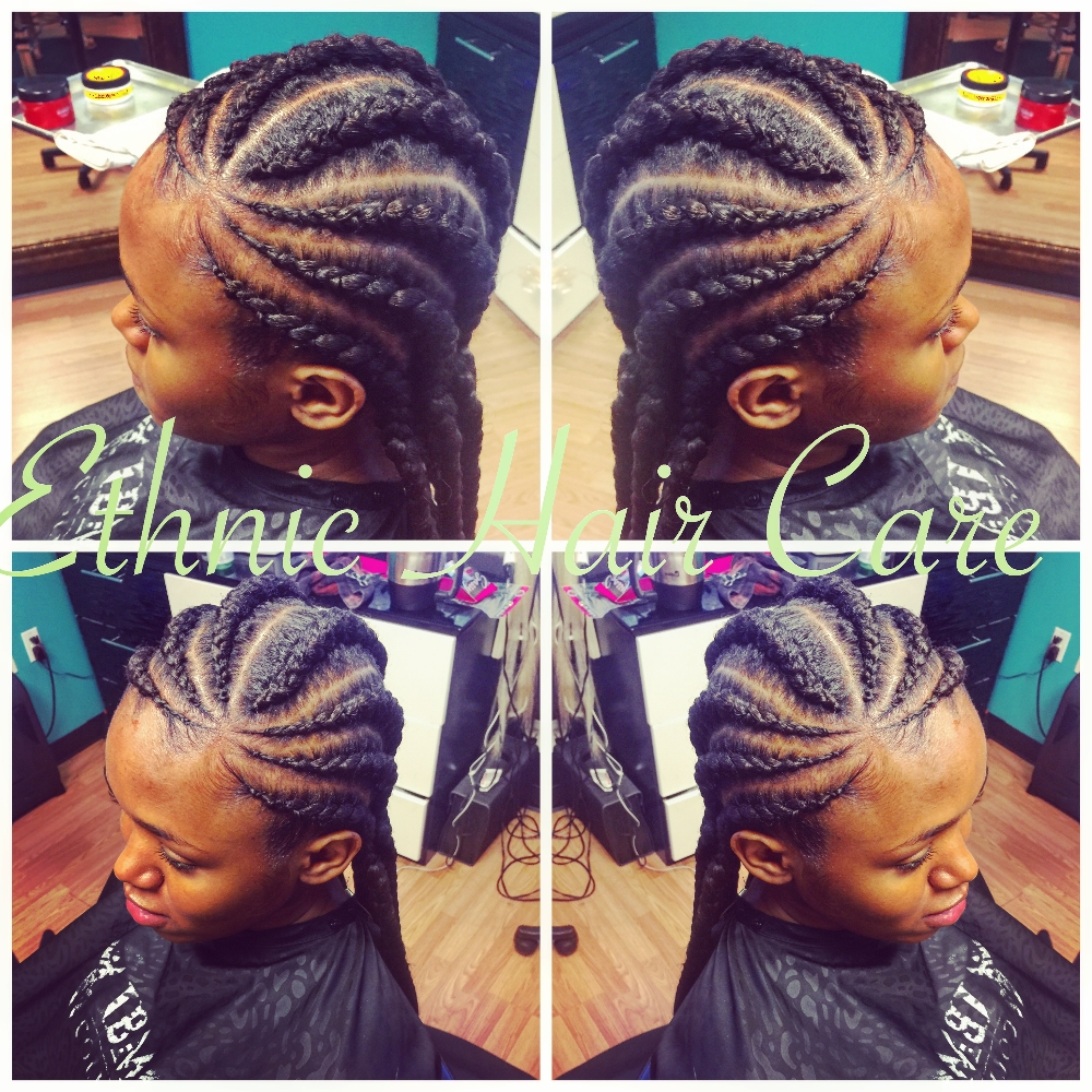 Goddess Braids: 8-12 Braids W/hair