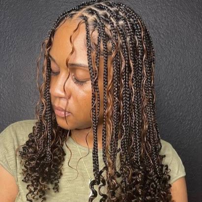 Boho Knotless Braids (Long) at CLX Wellness Collective in Camp Springs, MD