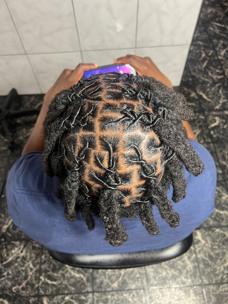Top Fade Retwist & Style