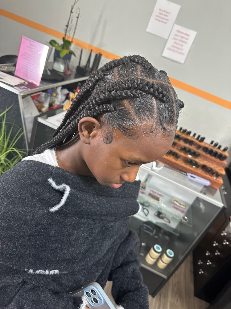 Kids Style With Weave (5-10)