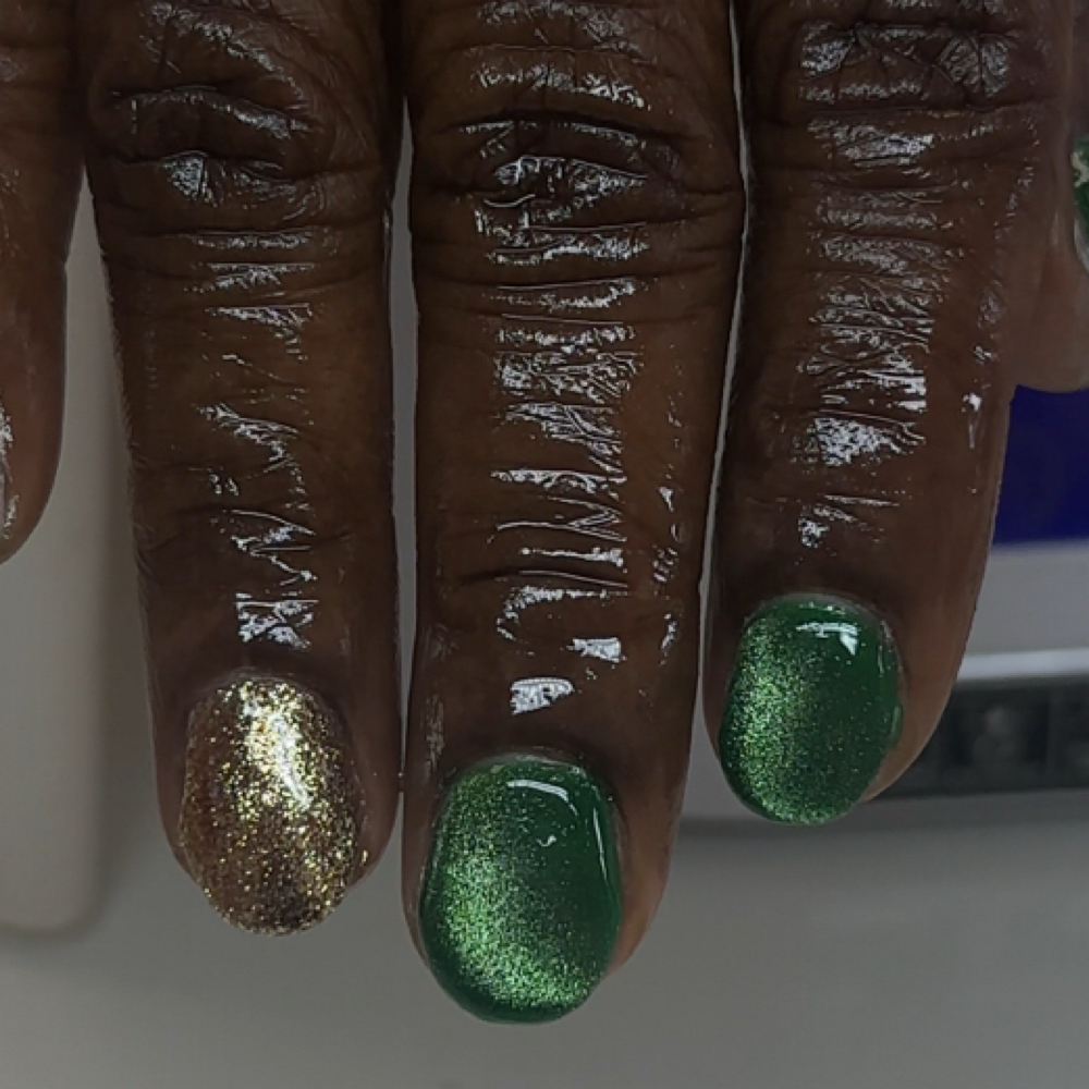 Acrylic Overlay at The Nail District in Reisterstown, MD