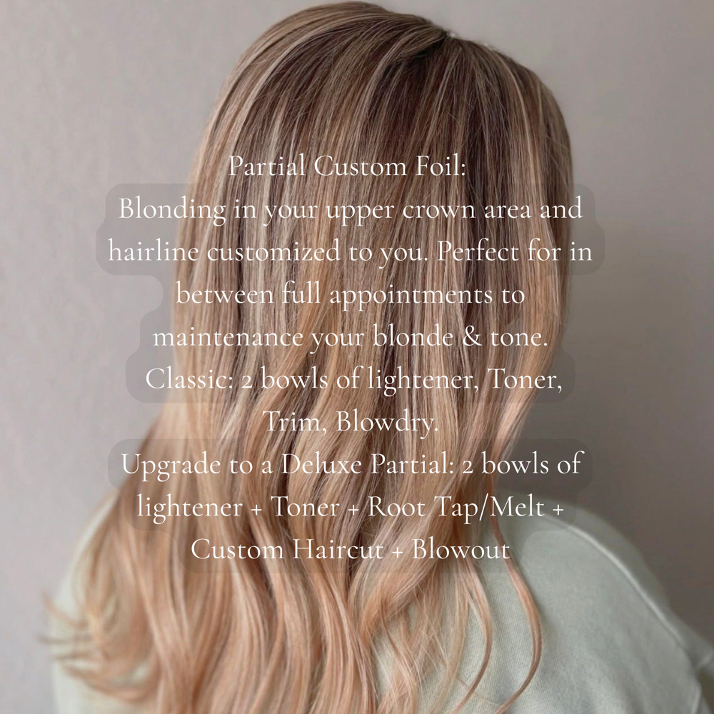 Partial Custom Foil at Amanda B Hair Artistry in Burleson, TX