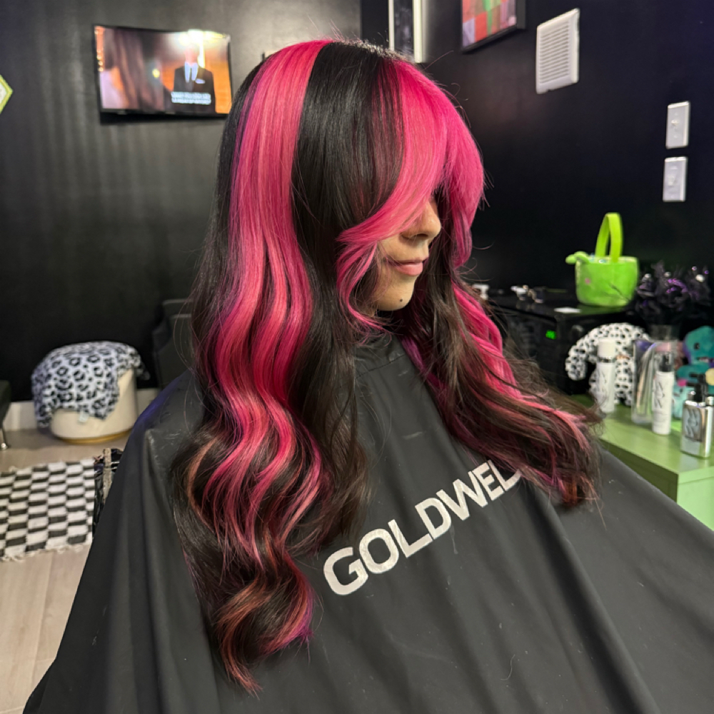 Color block Chunkys at KillerQueenHair in Harlingen, TX