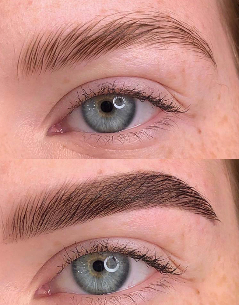 Brow Lamination + Henna