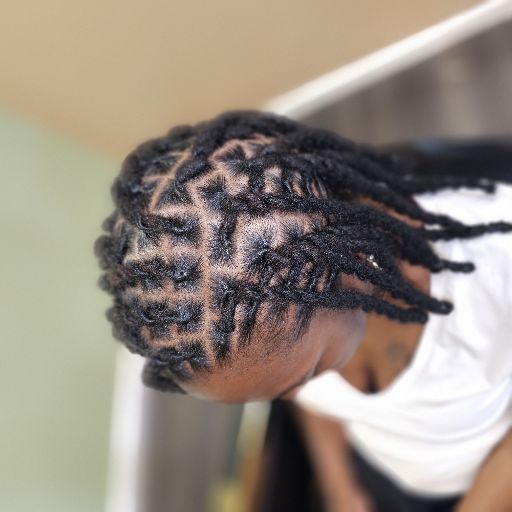 Loc 2Strand Twist (Short To Medium) at Kinky Rootz242 Natural Hair Studios LLC in Ft Lauderdale, FL