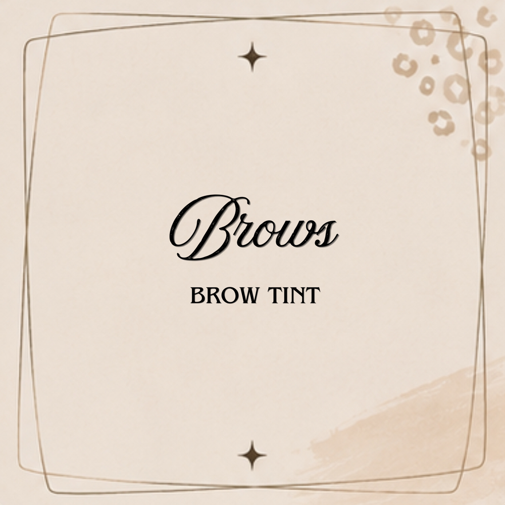 BROW TINT ONLY at Desert Bloom Esthetics in Tulsa, OK