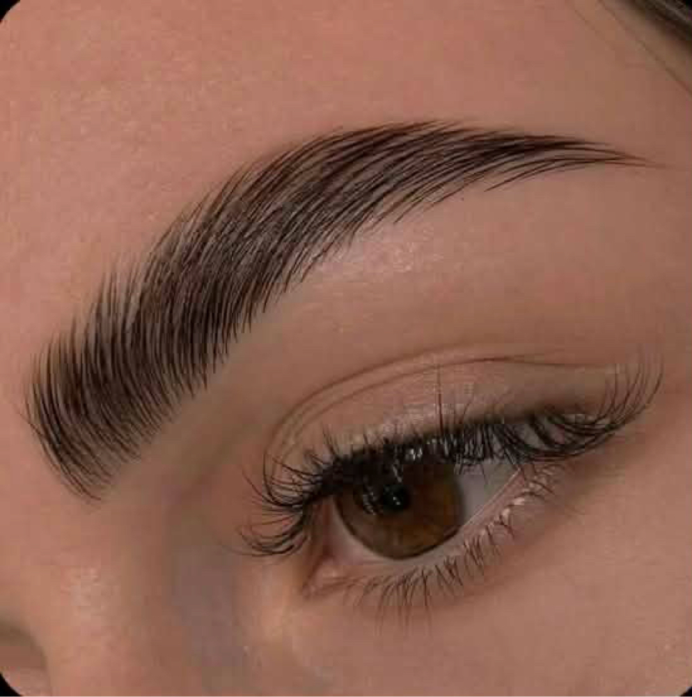 BROWN LAMINATION + WAX at LUMÉ LASHES in Seal Beach, CA