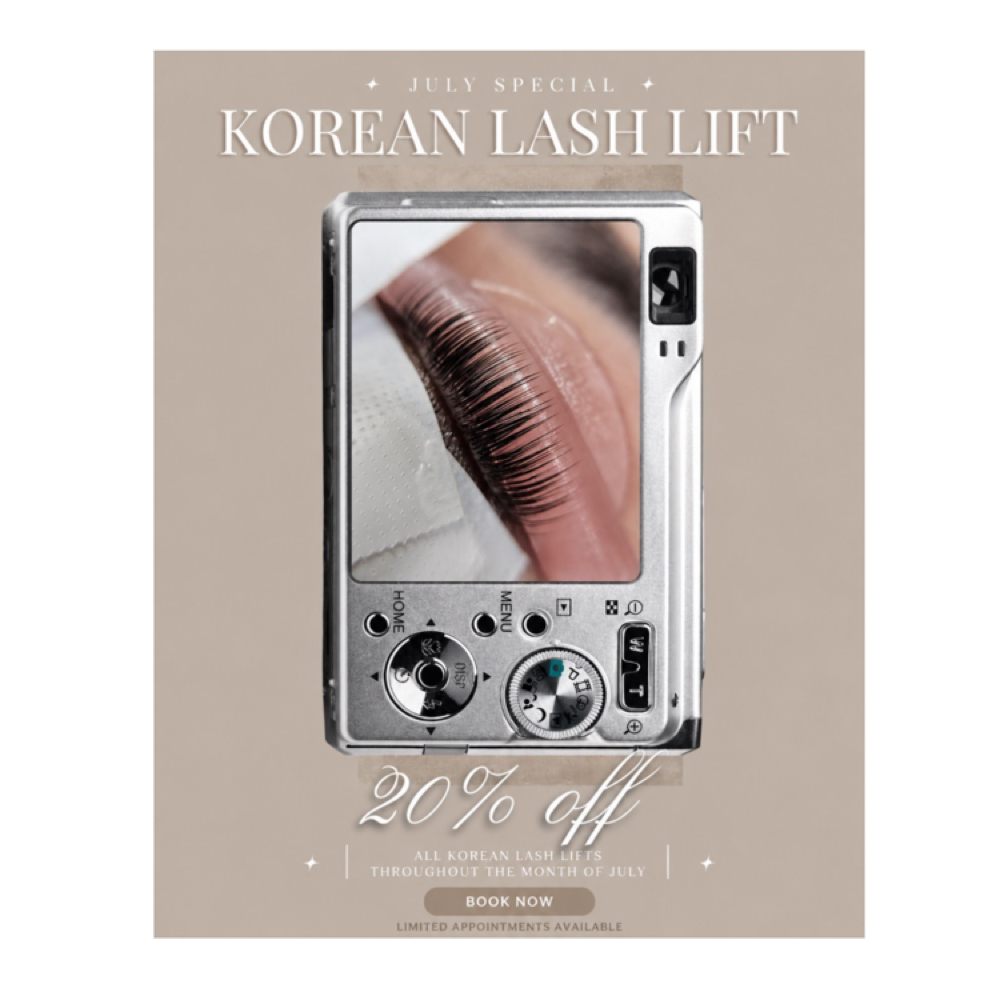 Korean Lash Lift at Bonita Beauty Esthetics in Navarre, FL
