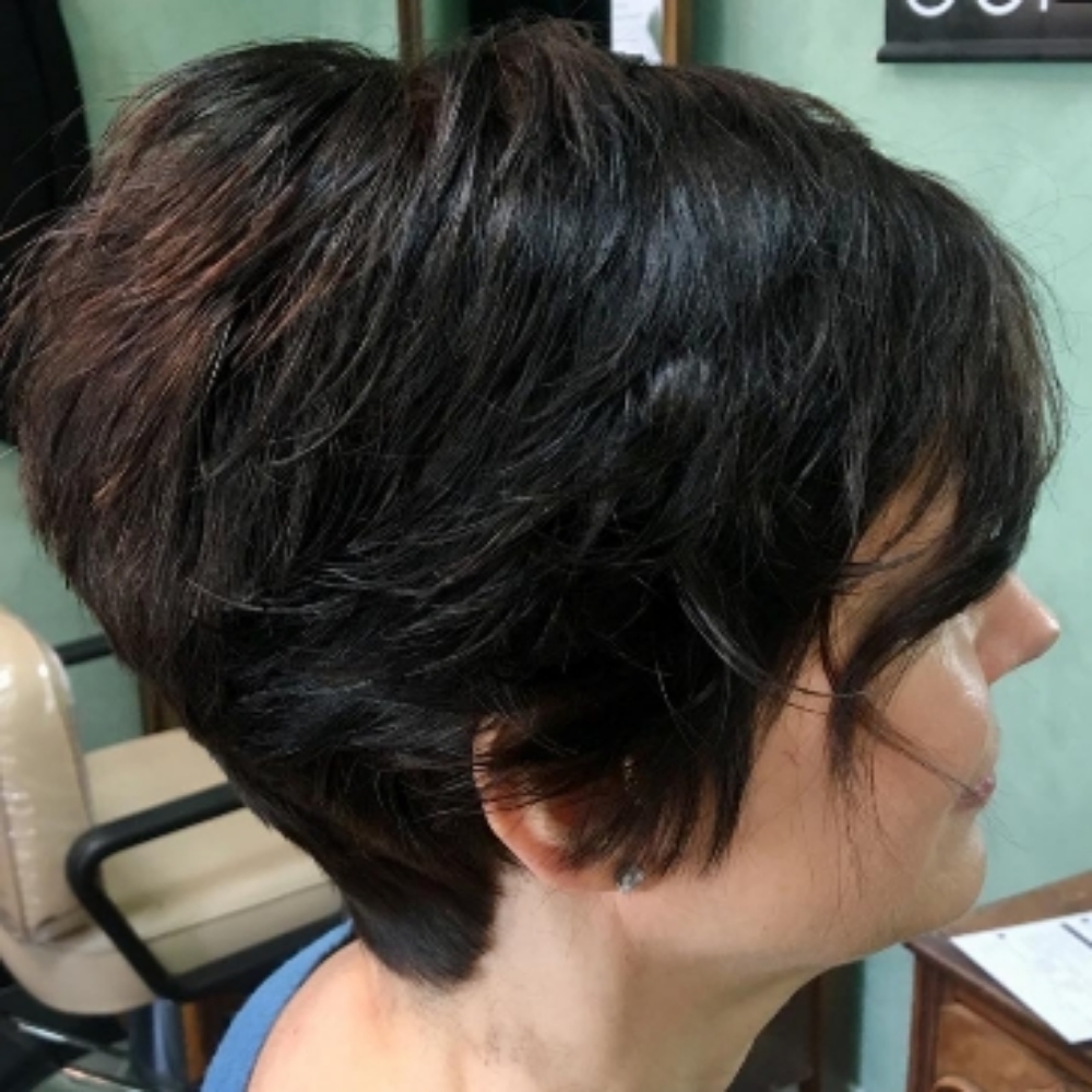 Short Haircut at Elevated Curls in Colorado Springs, CO