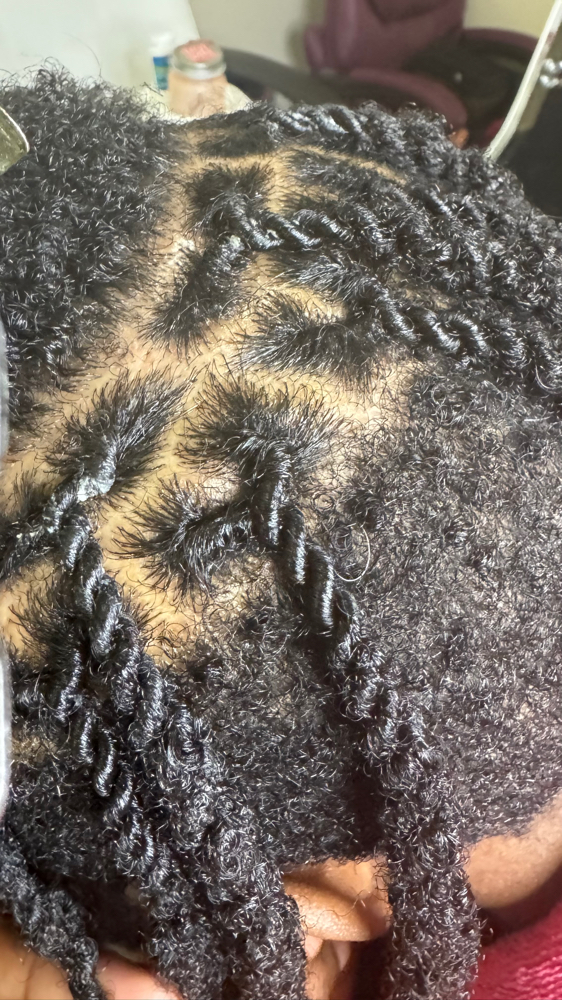 Traditional Loc Retwist at TuShai Hopkins in Saint Ann, MO