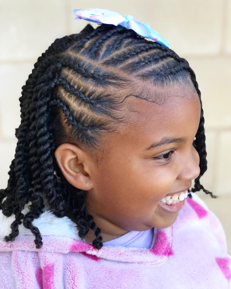 Braids and Twists Set (No Hair A...