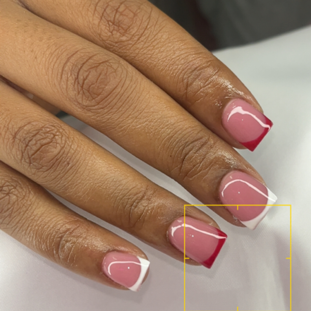 Acrylic Overlaid at Nails.by_ayleen in Joliet, IL