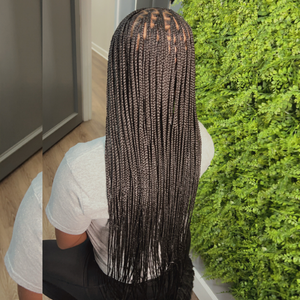 Small Butt Length Knotless