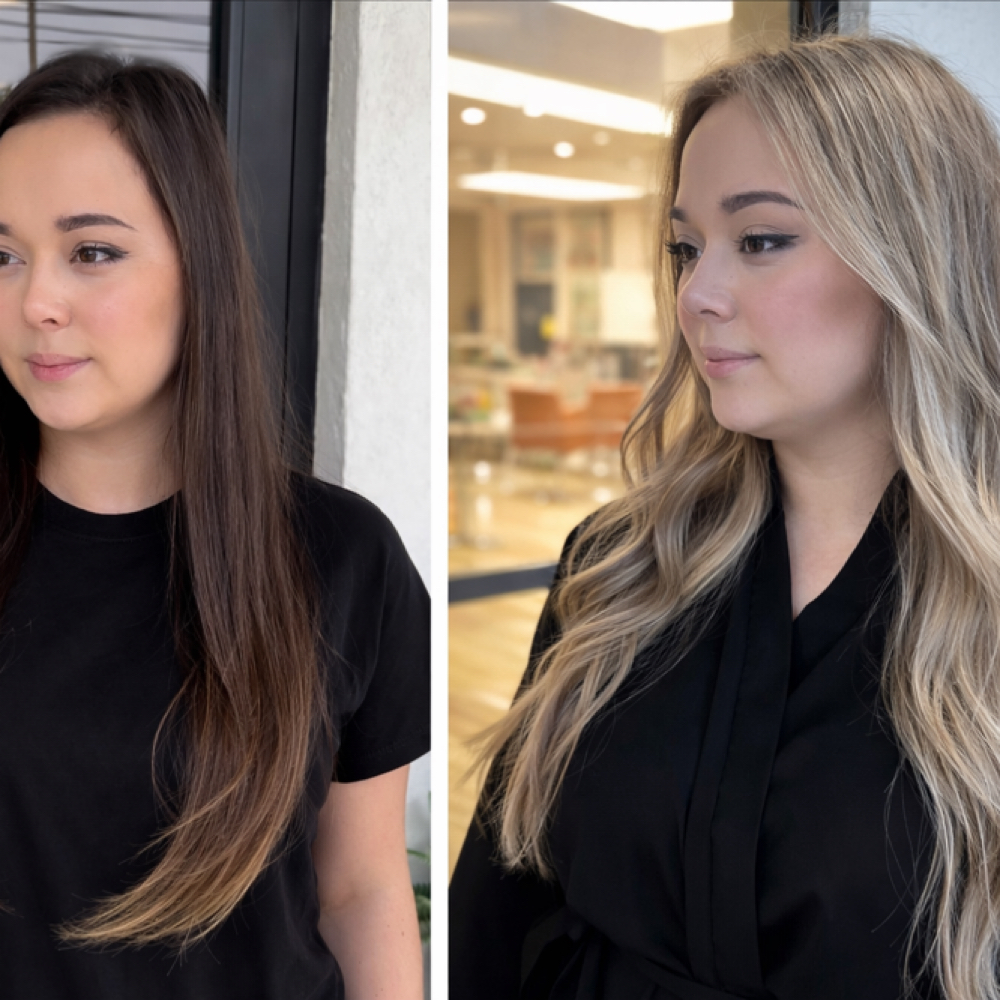 Transformation Blonding at Olivia Rose Hair Artistry in Pearland, TX