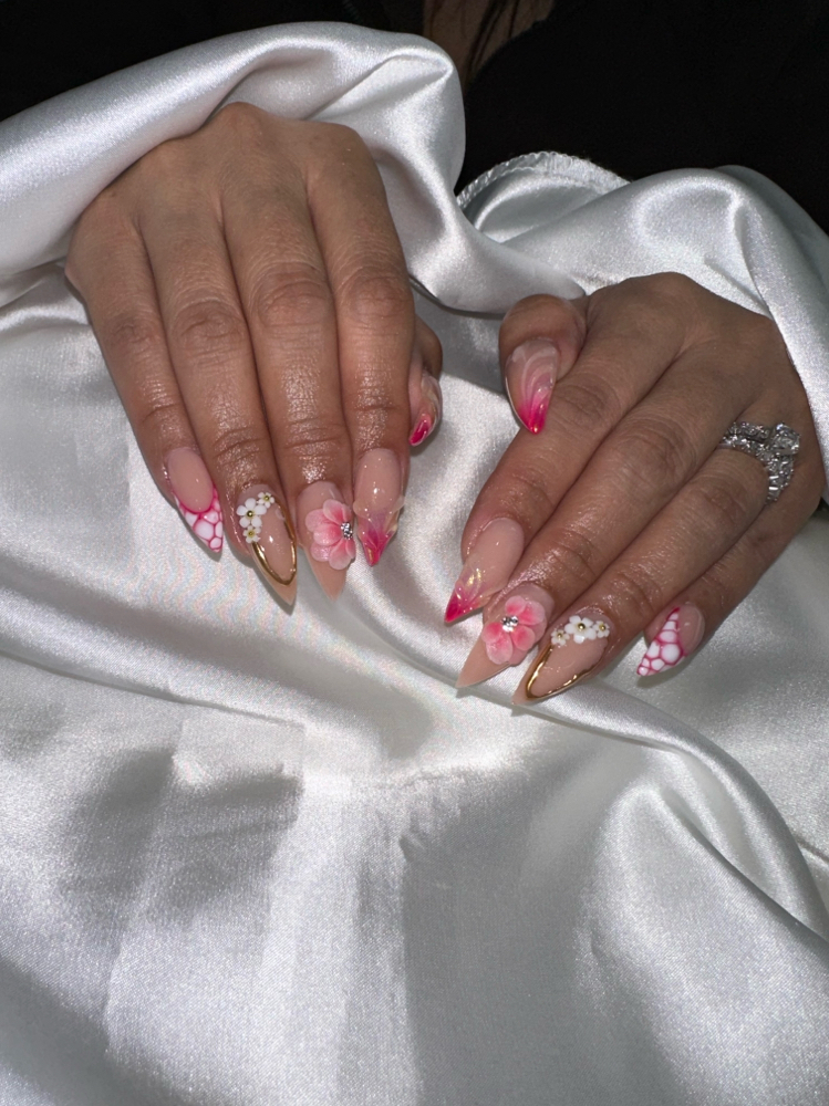 Acrylic Fill With Art (Up To 10)
