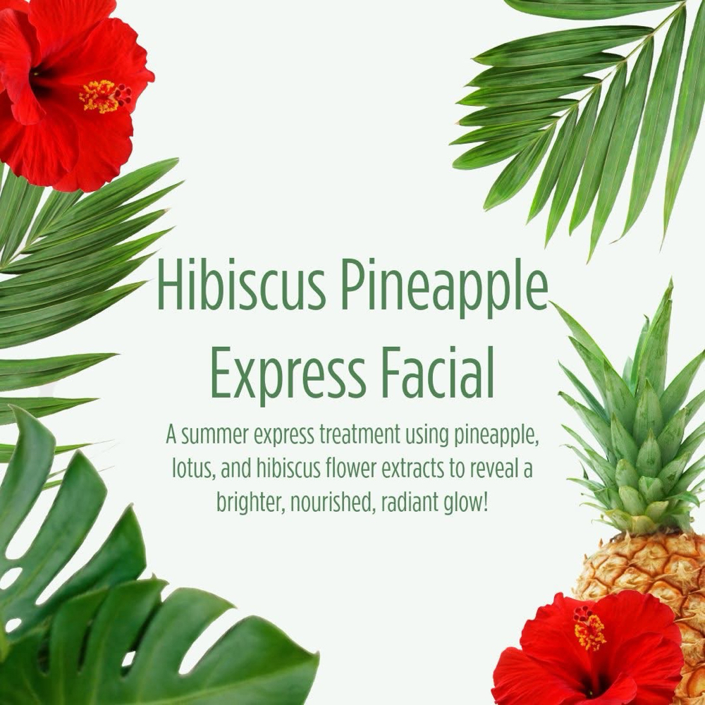 HIBISCUS PINEAPPLE EXPRESS GLOW at Emsa Aesthetics-Carolina Torres, L.E- Inside Apollo Beach Wellness Spa in Apollo Beach, FL