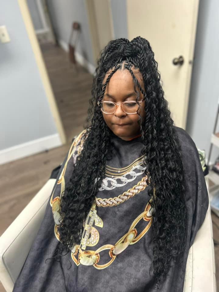 Small Goddess Twists (midback)