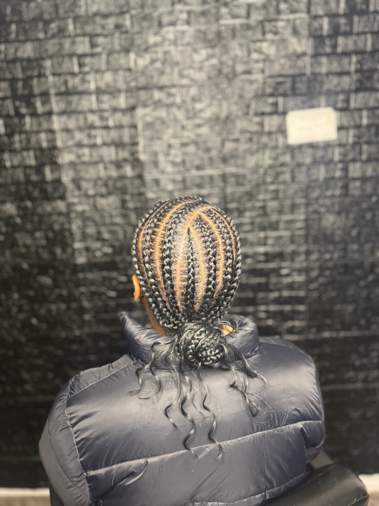 8 Baby Doll Braids (Stitched)