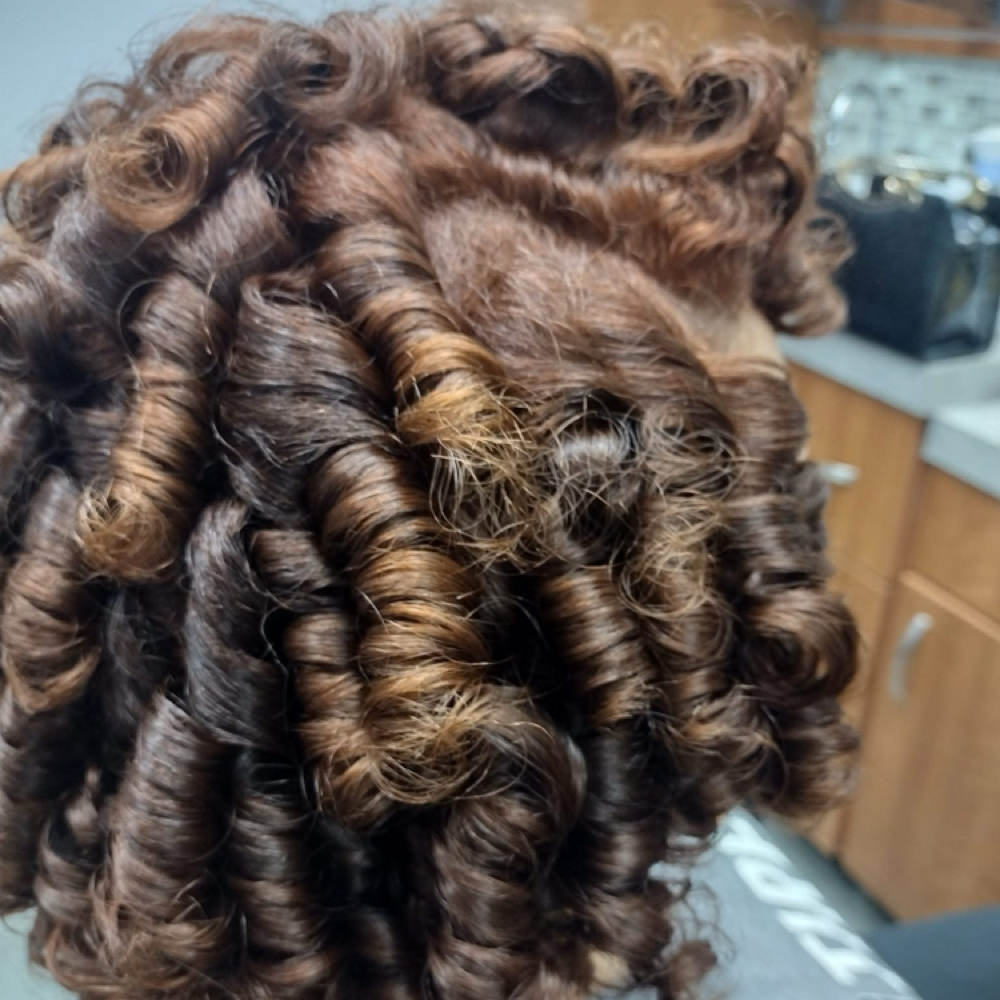 Wet set (Roller set)