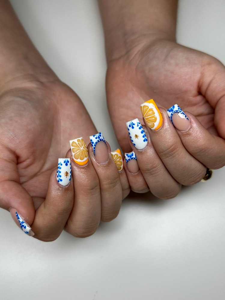 nail art on 6-10 nails