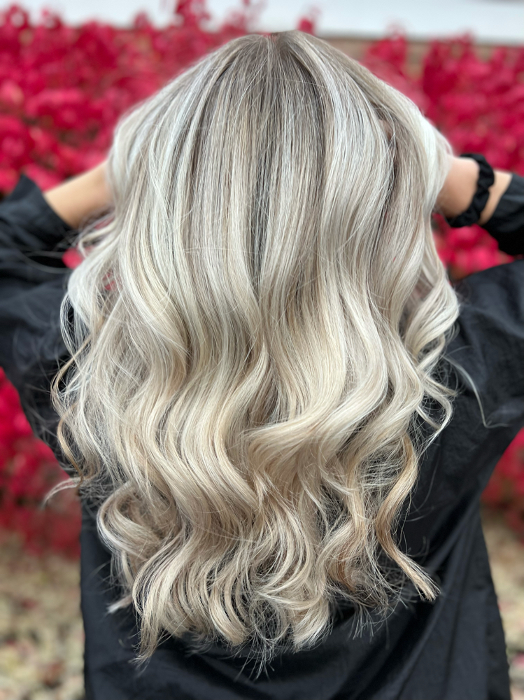 Full Balayage & Blowdry