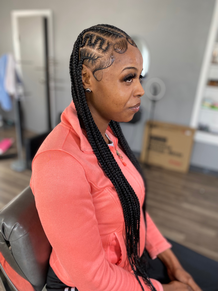 Large Fulani Braids