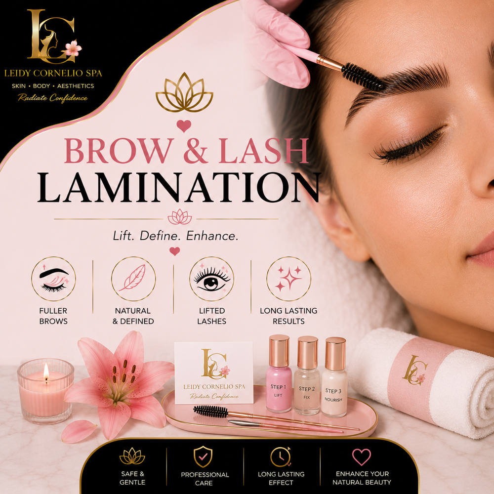 Brow & Lash Lamination at Leidy Cornelio Spa in Aurora, CO