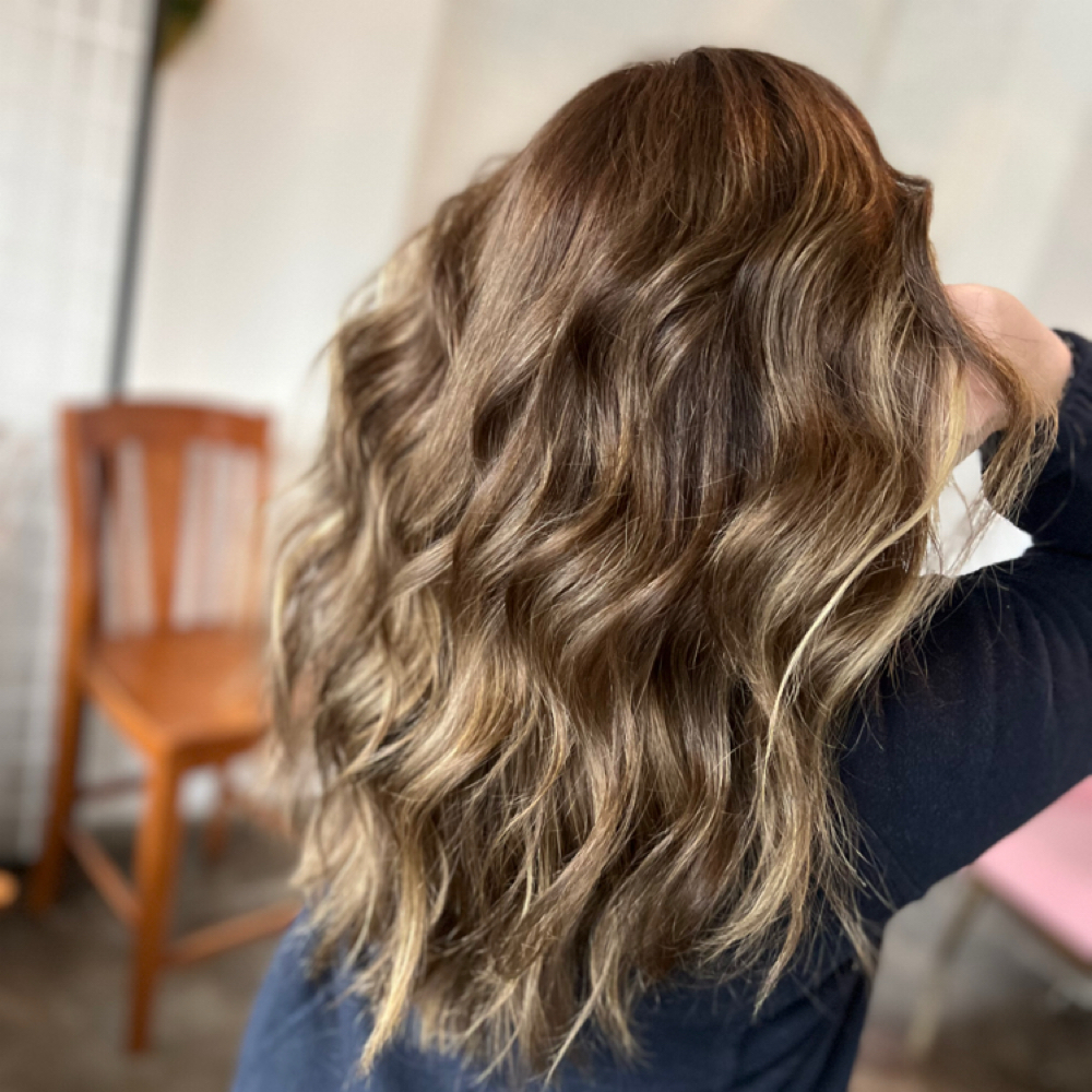 Root Touch-Up with Highlights at Mane Character Beauty in Kingsport, TN