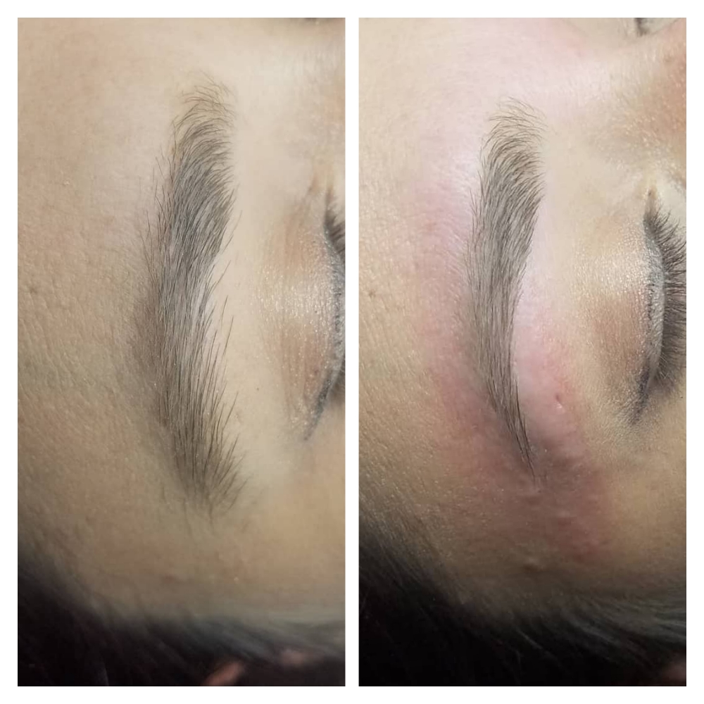 Eyebrow Wax Shaping