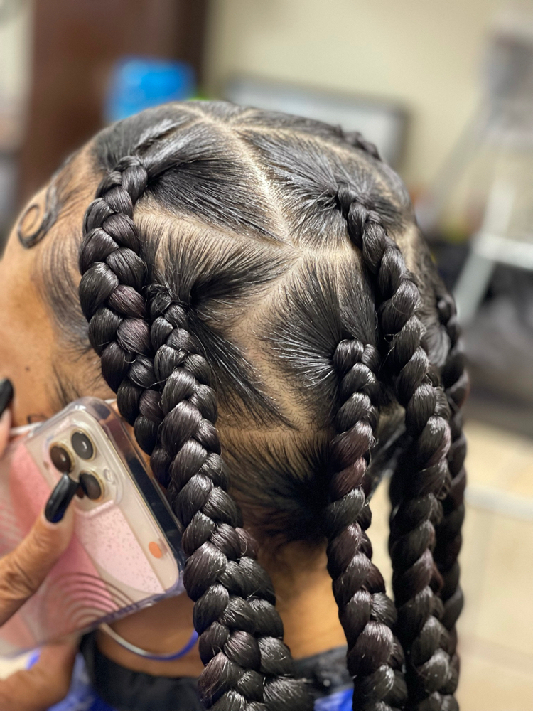 Jumbo Knotless Braids
