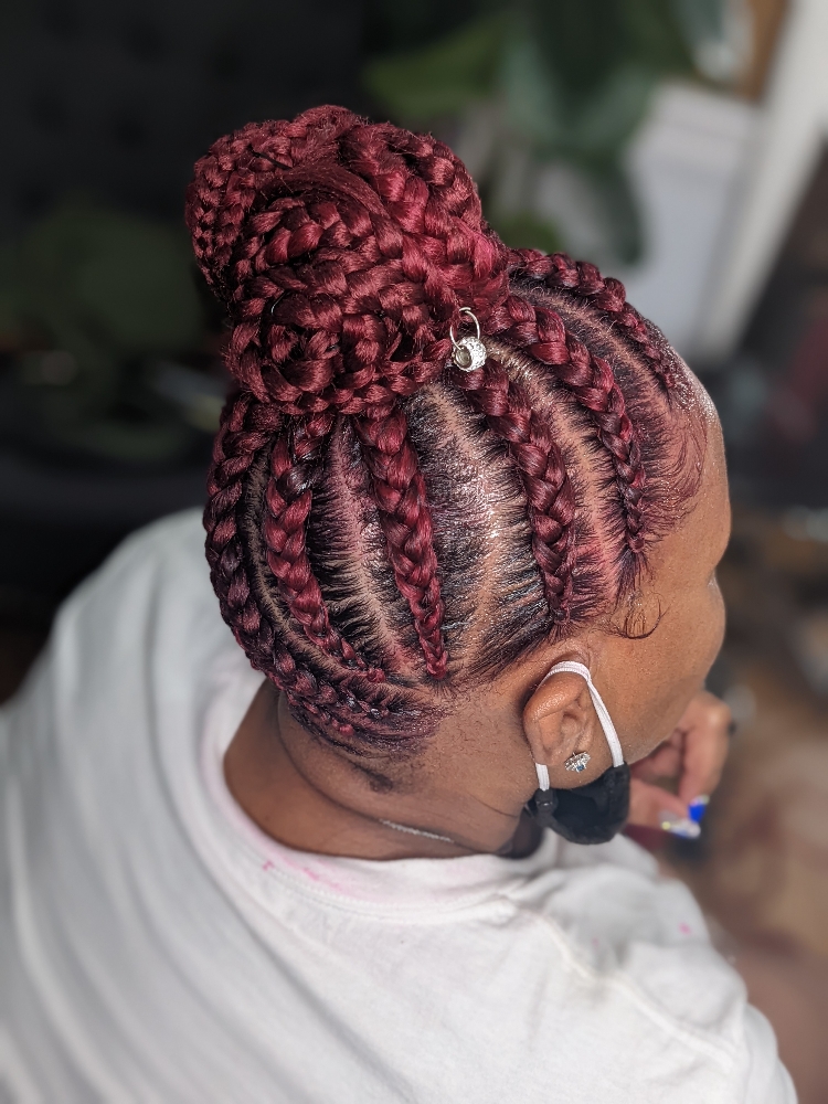 Adult Braided Ponytail Large