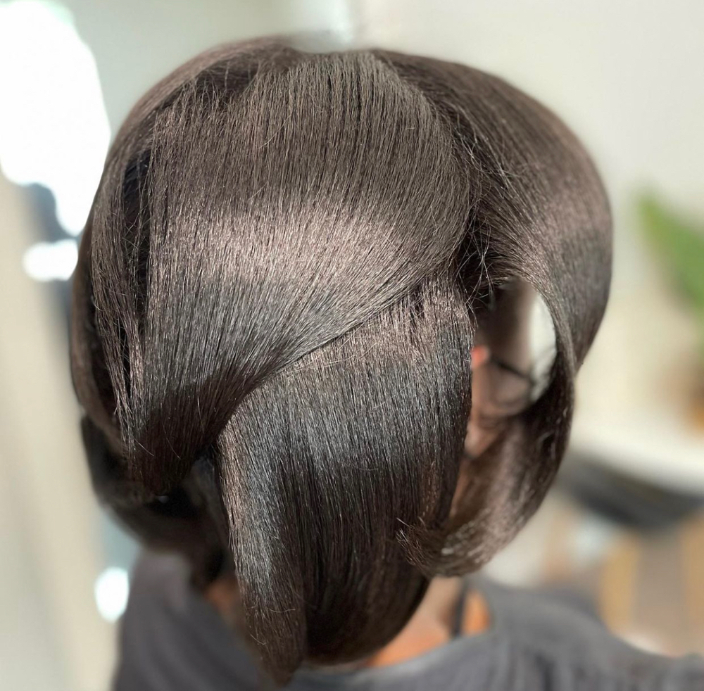Silk Press & Scalp Detox