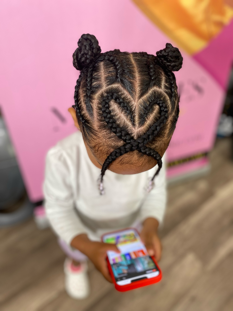 Kids braids 5 & Under •