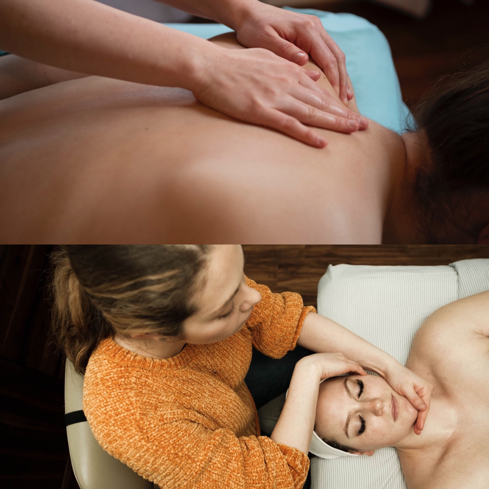 Facial + Back Massage 90 Minutes