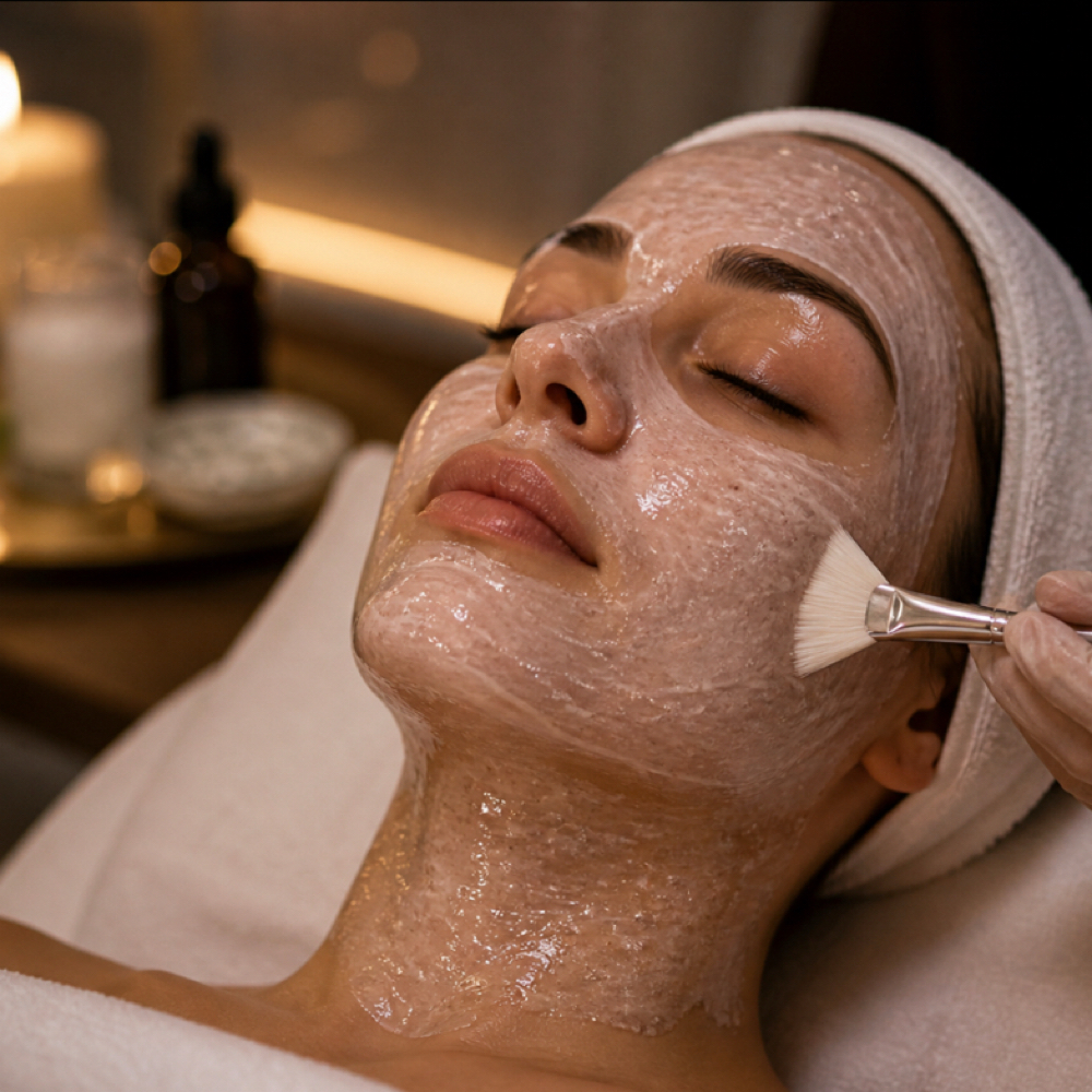 Firming Enzyme Facial at HFS Trichology & HeadSpa Inc. in Stockton, CA