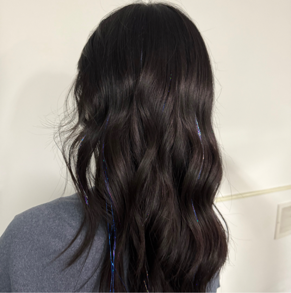 Hair Tinsel at Magnify Mane in Peoria, IL