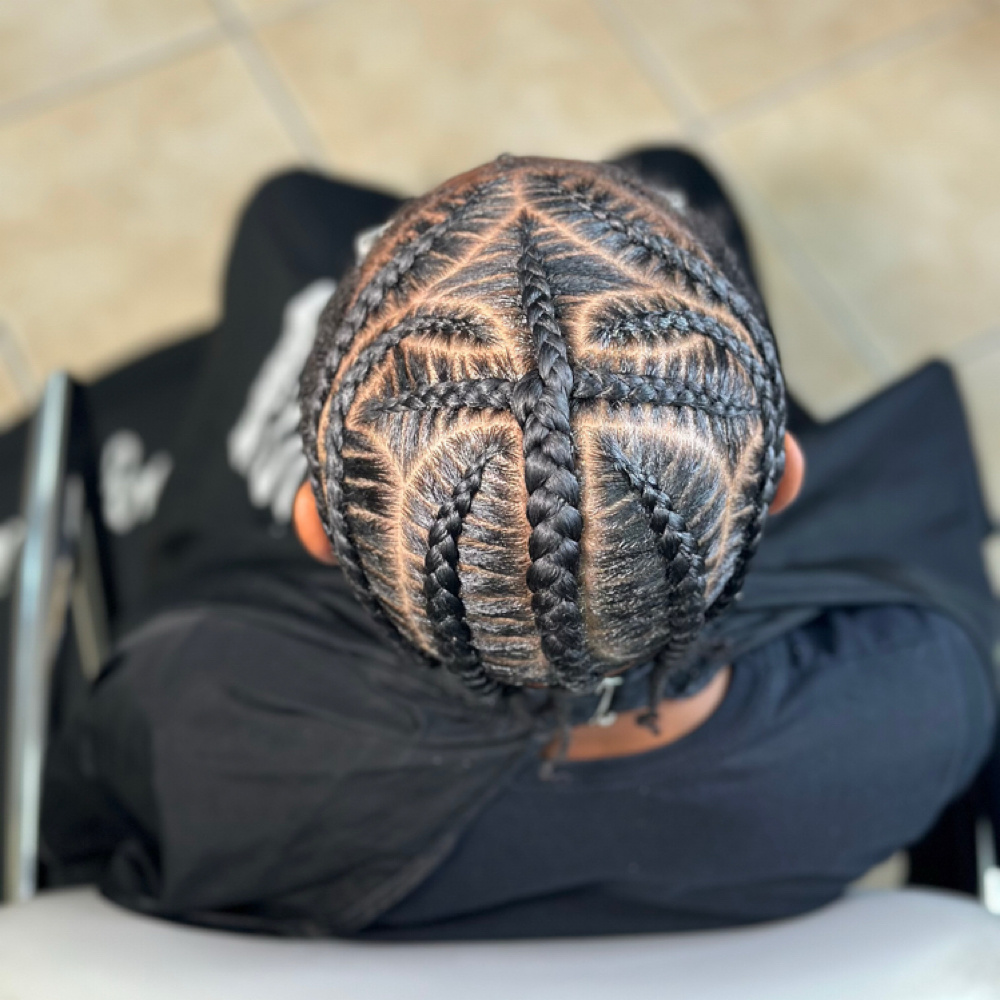 Man Braids at The HR Salon Co. in Augusta, GA