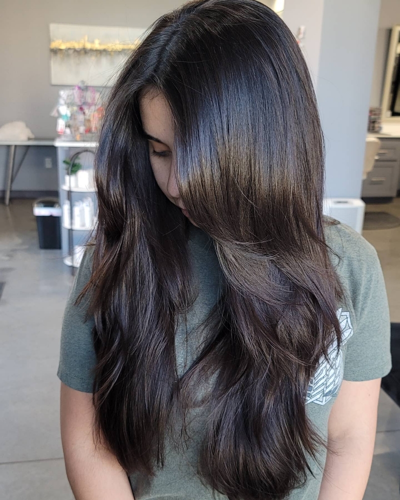 All Over Color & Blow Dry